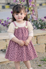 Tiger Print Girl Frock - FG-18