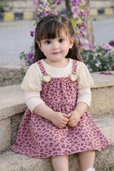 Tiger Print Girl Frock - FG-18