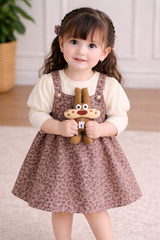 Cartoon Tiger Print Frock - FG-17