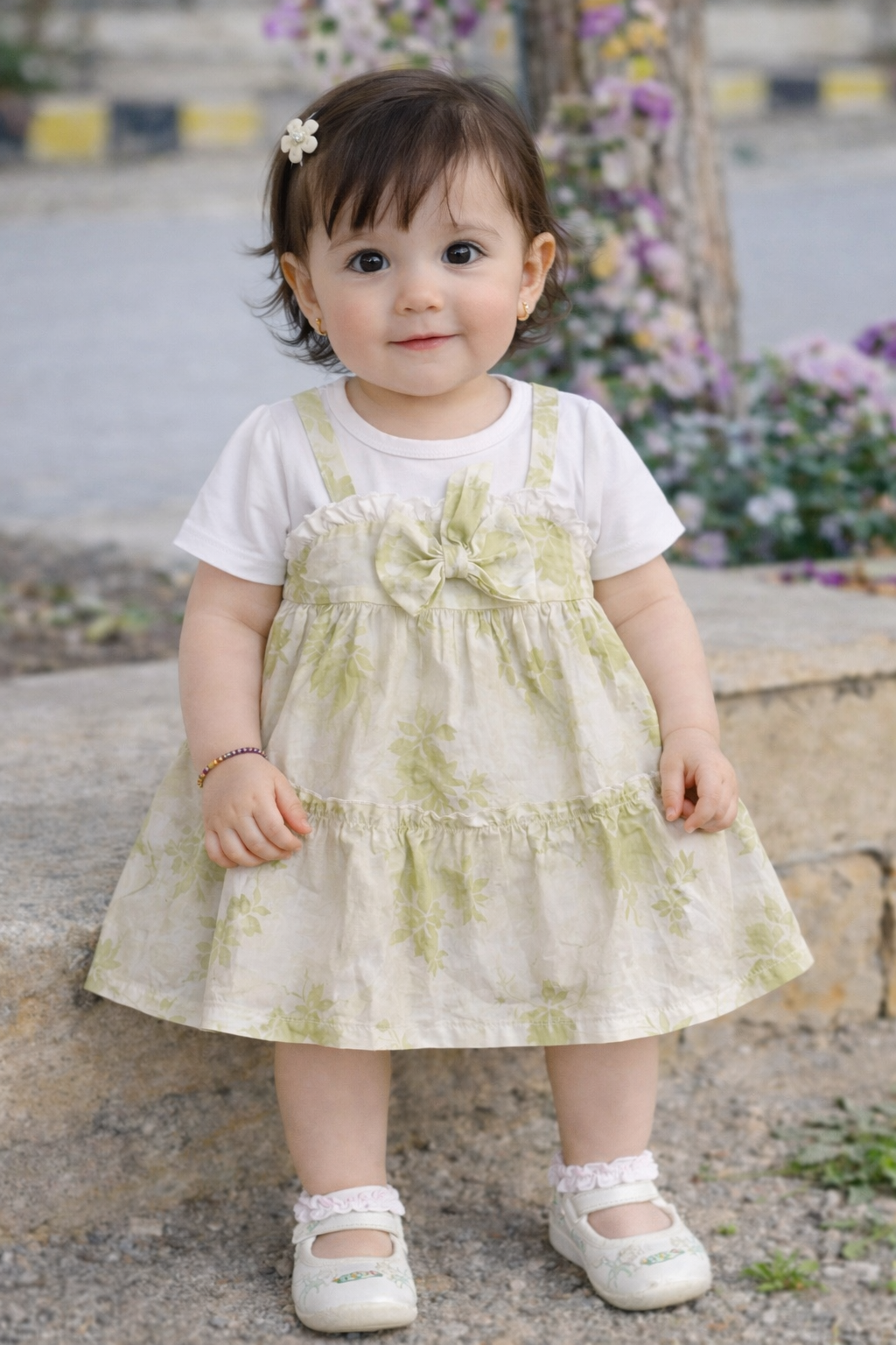 Tie & Dye Bow Frock - FG-03