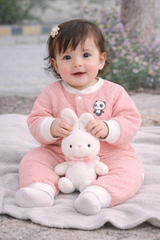 Girls Pink Romper - RG-01