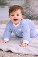 Blue Boys Romper - RB-01