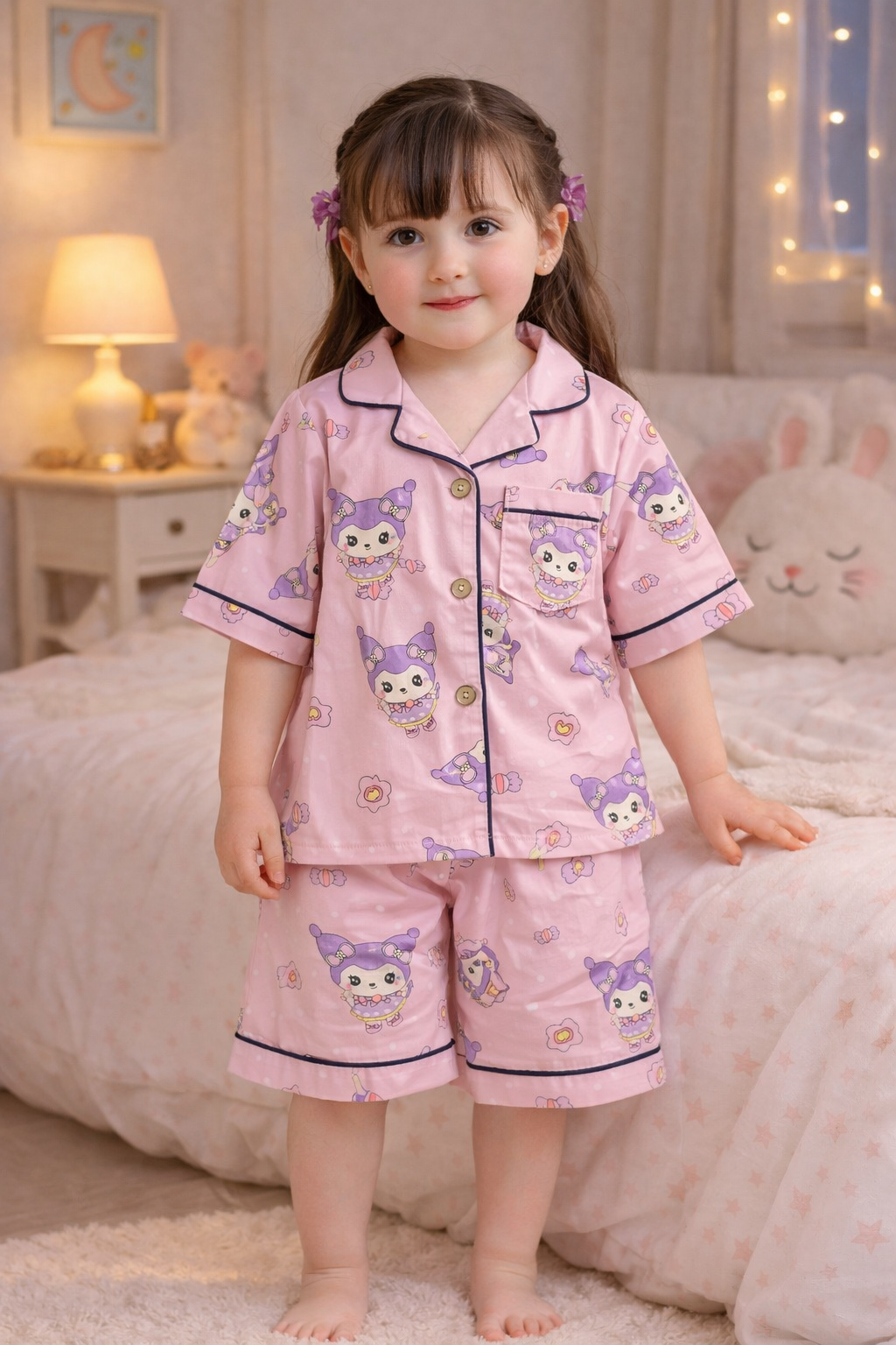 Pink Korumi Nightsuit - NG-04