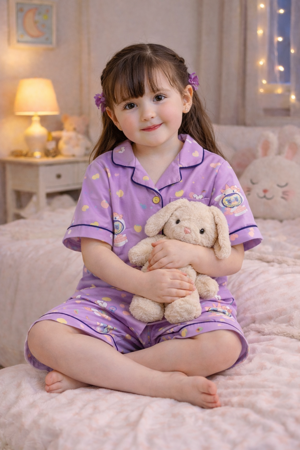 Purple Labubu Nightsuit - NG-03
