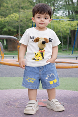 3D Shirt & Denim Shorts - DB-03