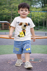 3D Shirt & Denim Shorts - DB-03