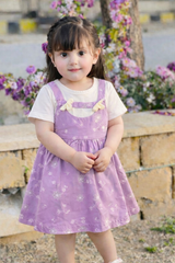 Purple Girls Frock - FG-04