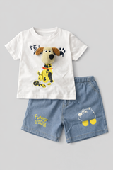 3D Shirt & Denim Shorts - DB-03