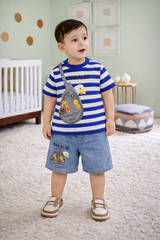 3D Shirt & Denim Shorts - DB-01