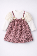 Tiger Print Girl Frock - FG-18