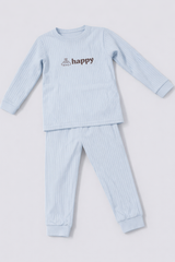 Aqua Ribbed Set - TB-01