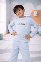 Aqua Ribbed Set - TB-01