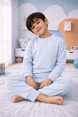 Aqua Ribbed Set - TB-01