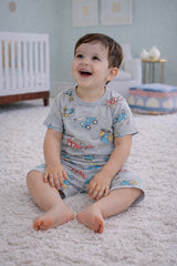 Boys Dino Shirt & Shorts - CB-07