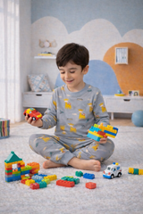 Fleece Animal Ribbed Set - TB-06