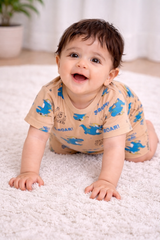Brown Dino Shirt & Shorts - CB-02