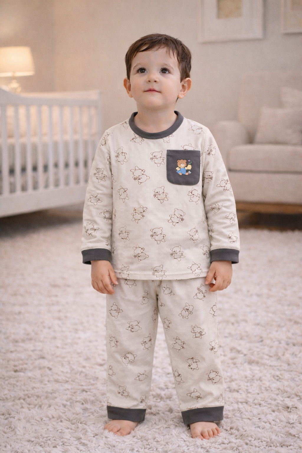 Bear Ribbed Set - TB-07
