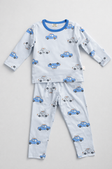 Blue Car Shirt & Trouser - CB-08
