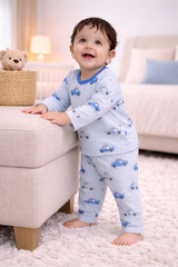 Blue Car Shirt & Trouser - CB-08