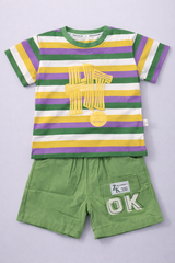 Embossed Shirt & Shorts - DB-04
