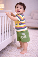 Embossed Shirt & Shorts - DB-04