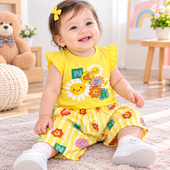 Yellow Sun Shirt & Shorts - CG-21