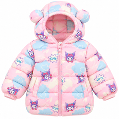 Pink Kuromi Puffer Jacket - PG-03