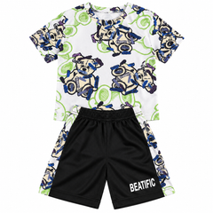 White Cartoon Sports wear - JB-06