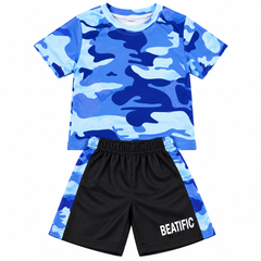 Blue Camo Sports wear - JB-08
