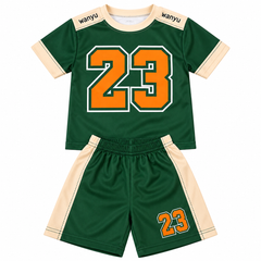 Green Sports Jersey Set - JB-01