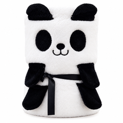 White Panda Fluffy Blanket - BL-01