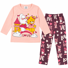 Pink Bear Shirt & Trouser - CG-10