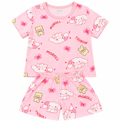 Pink Cat Shirt & Shorts - CG-16