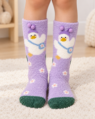 Purple Penguin Socks - WS-21
