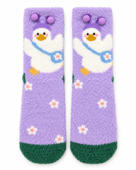 Purple Penguin Socks - WS-21