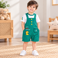 Green Dinosaur Romper - RB-02