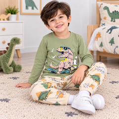 Green Dinosaur Shirt & Trouser - TB-18