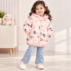 Pink Micky Puffer Jacket - PG-08