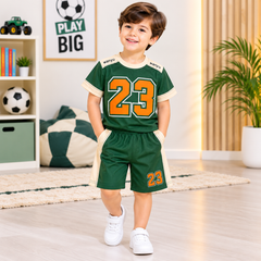 Green Sports Jersey Set - JB-01