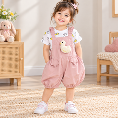 Pink Duck Romper - RG-02