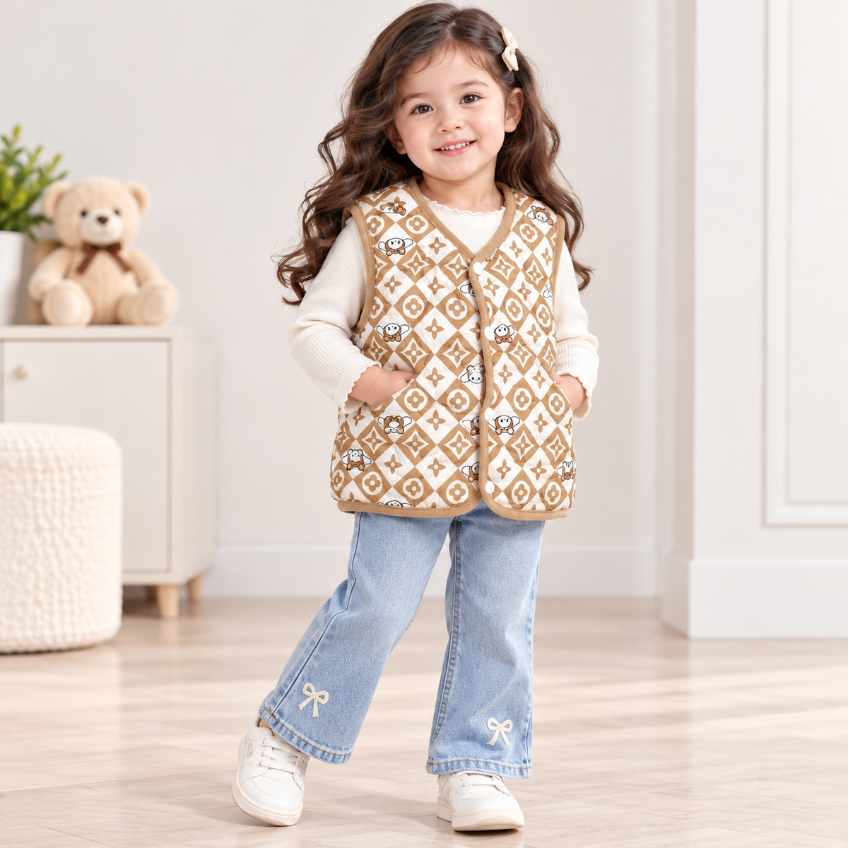 LV Sleeveless Puffer Jacket - SP-02
