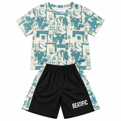 Cyan Sleek Sports wear - JB-07
